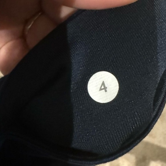 Lululemon Wunder Under Leggings – Jumbo Inky Floral Black Inkwell - Size 4 - Picture 7 of 7